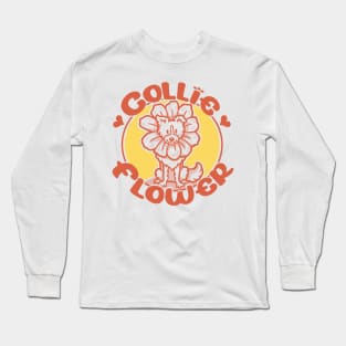 Collie Flower Long Sleeve T-Shirt